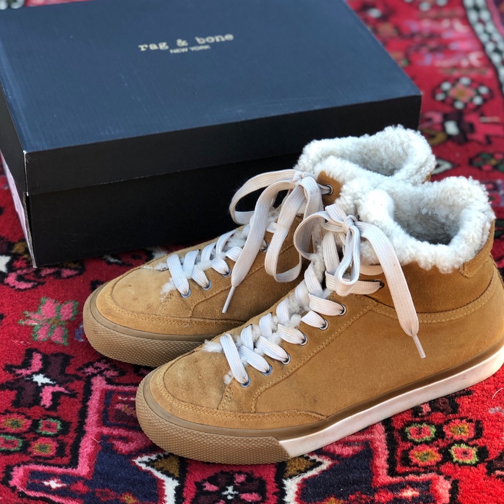 Rag + Bone Shearling Boots